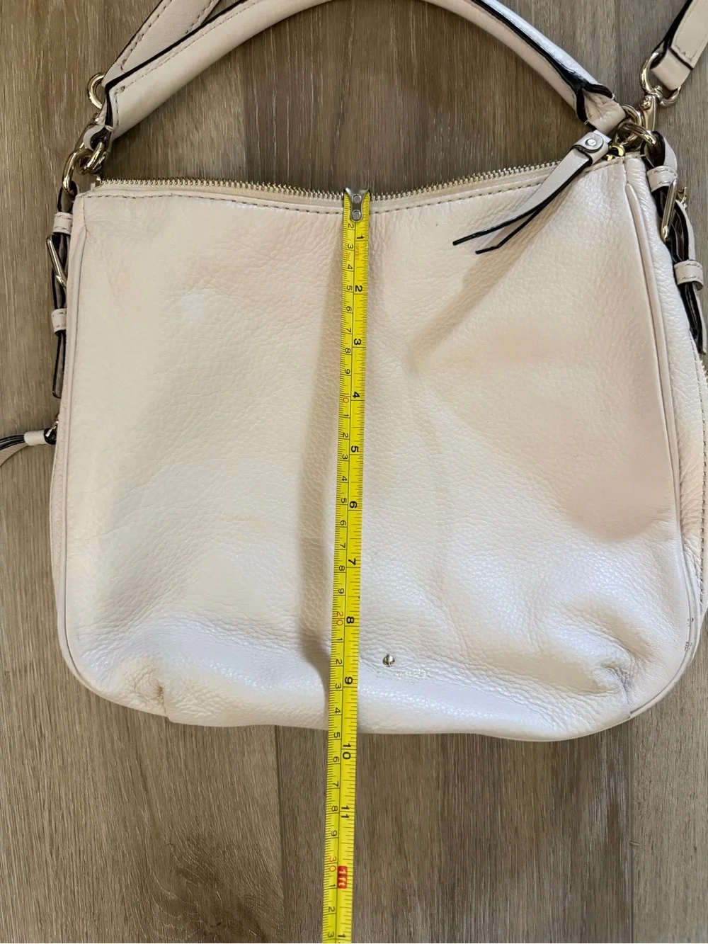 kate spade cream Pebbled Leather Shoulder & Crossbody Bag